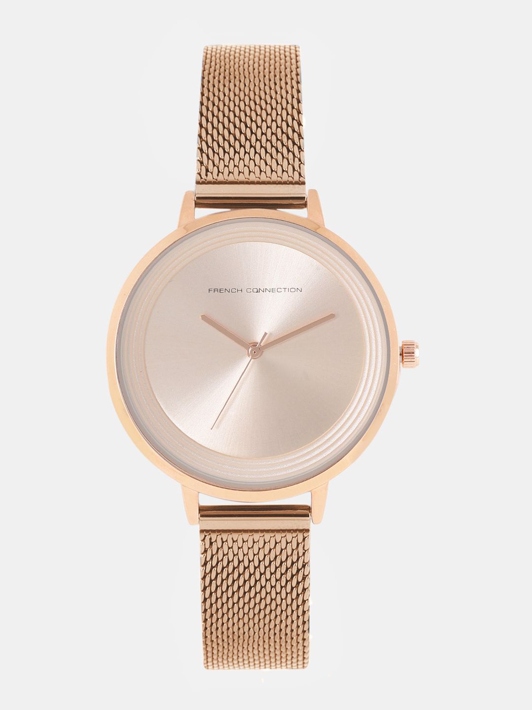 French Connection Women Rose Gold-Toned Analogue Watch FCN0001F (Image - 1)