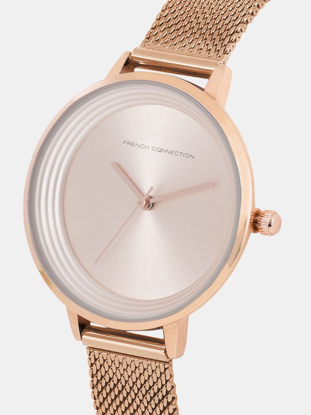 French Connection Women Rose Gold-Toned Analogue Watch FCN0001F (Image - 2)