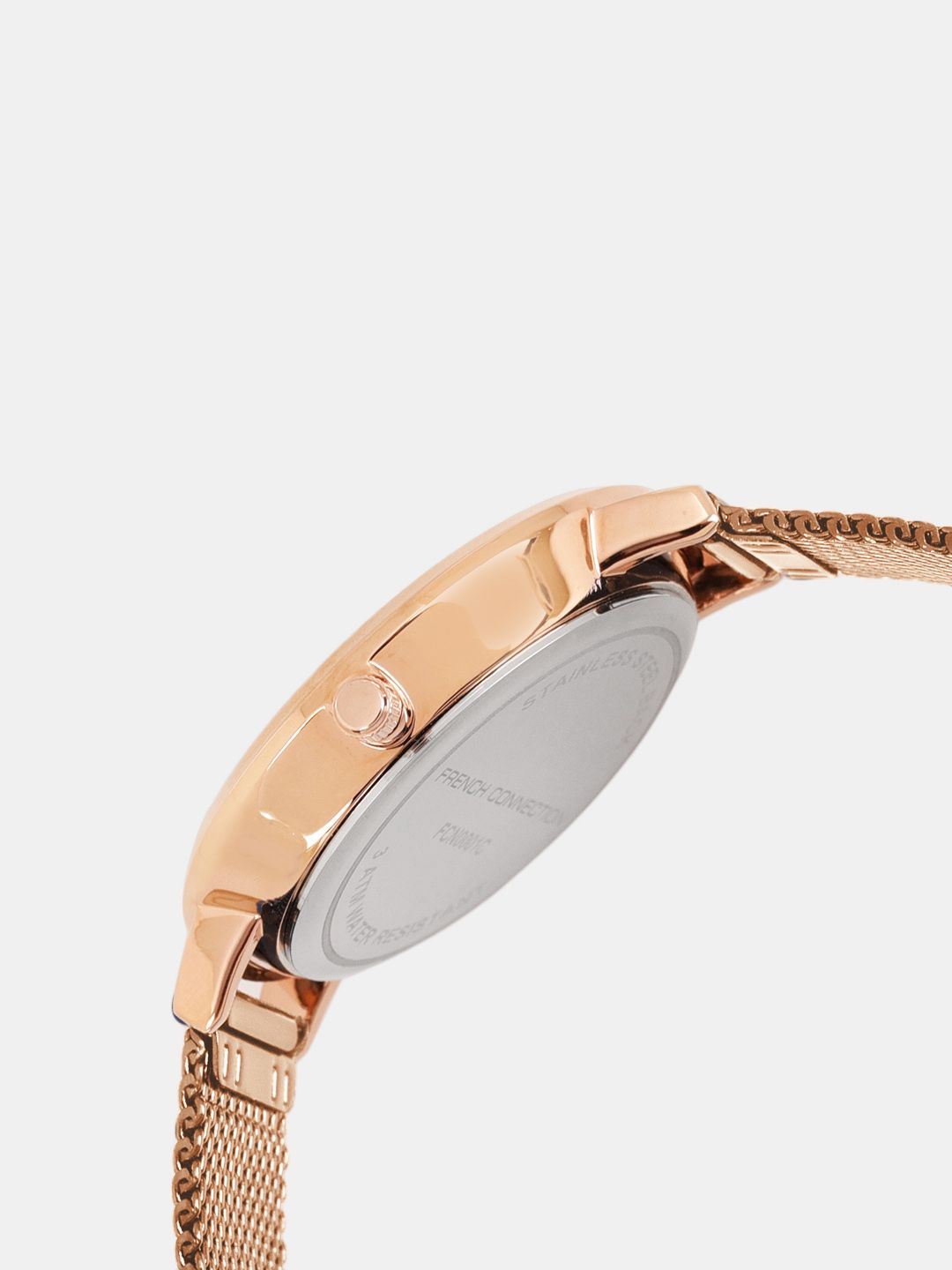 French Connection Women Rose Gold-Toned Analogue Watch FCN0001F (Image - 3)