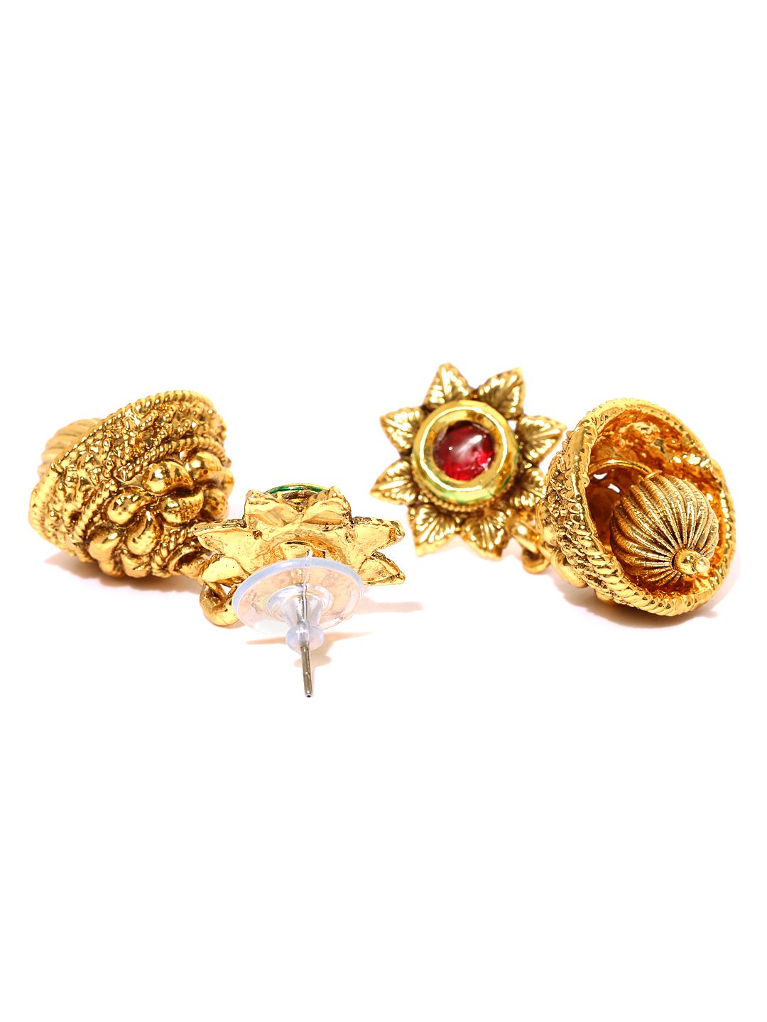 Zaveri Pearls Gold-Plated Beaded Jewellery Set (Image - 2)