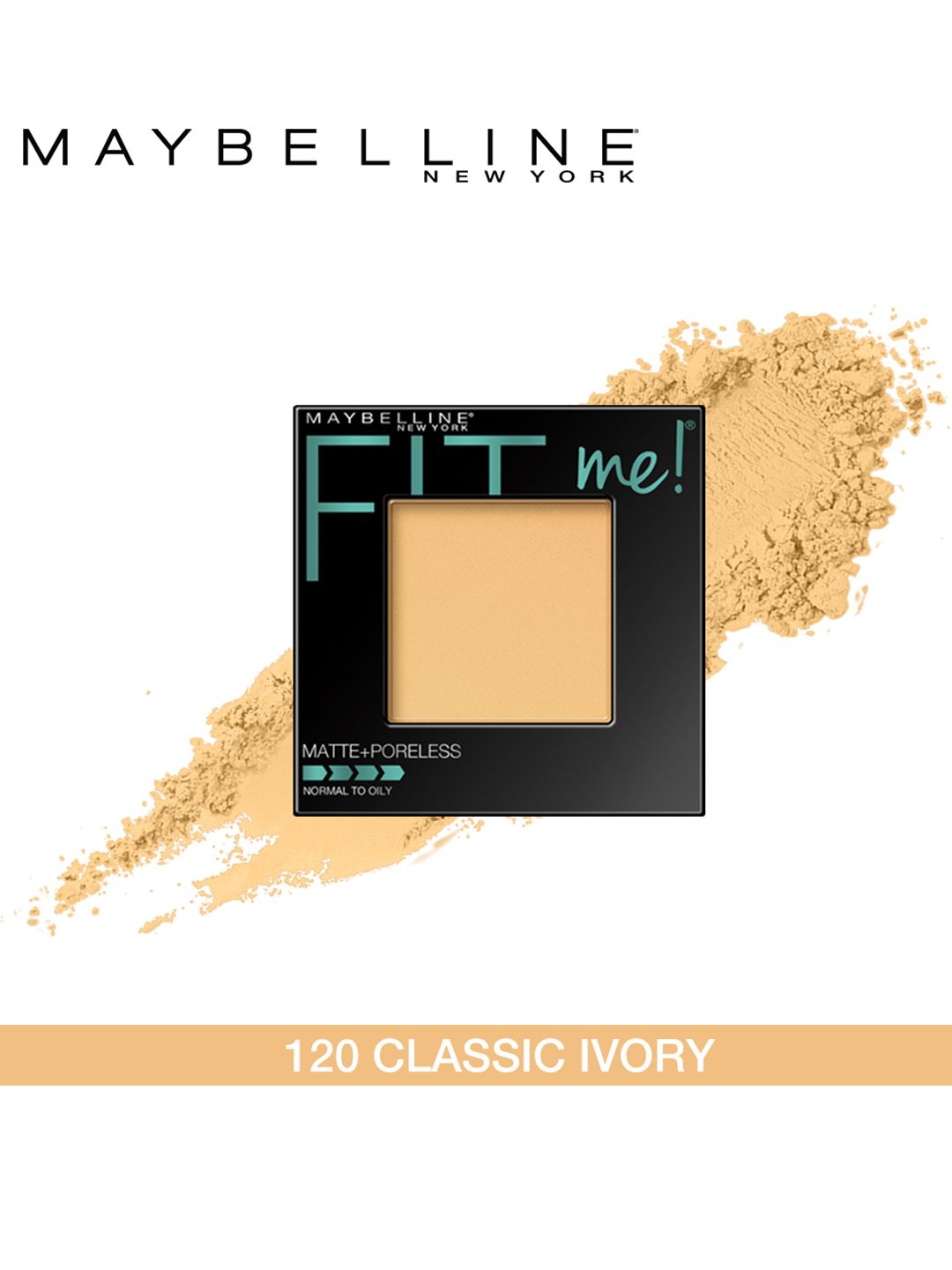 Maybelline New York Fit Me Matte Poreless Powder - Classic Ivory 120 8.5g (Image - 2)