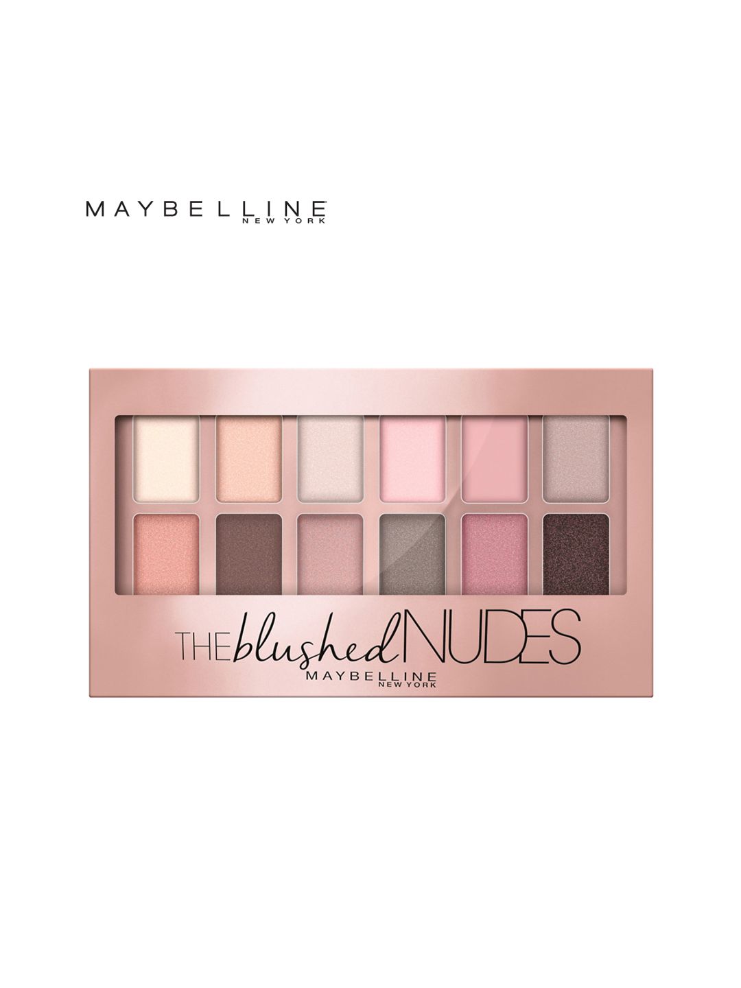 Maybelline New York The Nudes Eyeshadow Palette - Blush 9g (Image - 1)