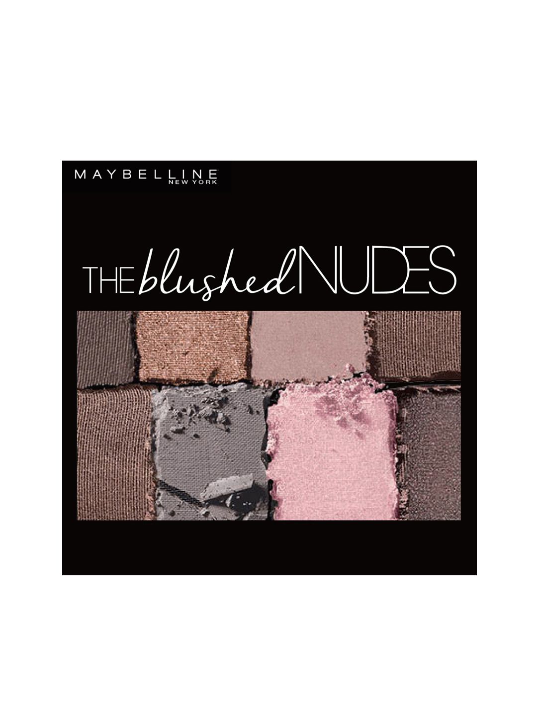 Maybelline New York The Nudes Eyeshadow Palette - Blush 9g (Image - 2)