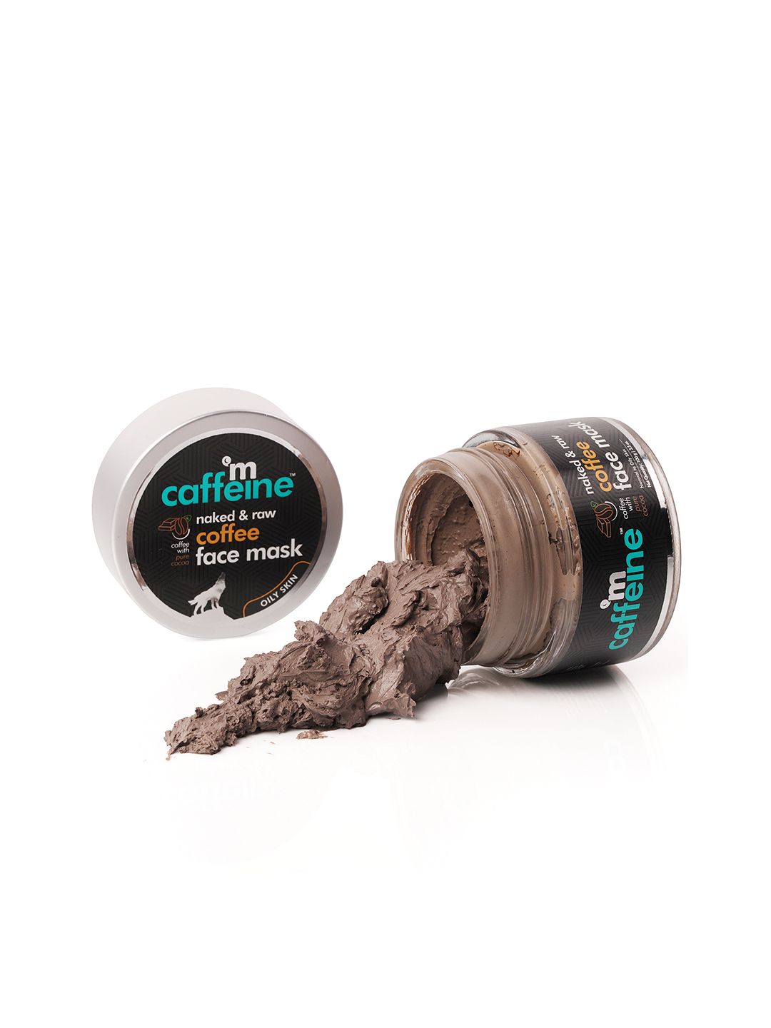 MCaffeine Unisex Naked & Raw Tan Removal Coffee Face Mask 100g (Image - 1)