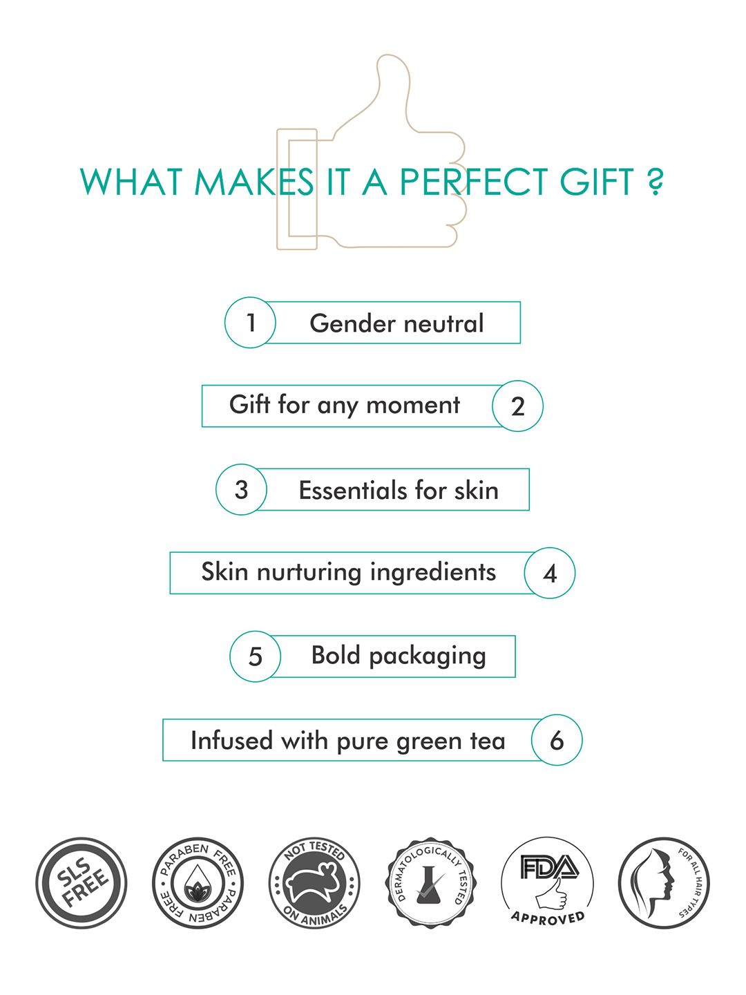 MCaffeine Quick Face Detox Gift Kit - Green Tea 290 ml (Image - 3)