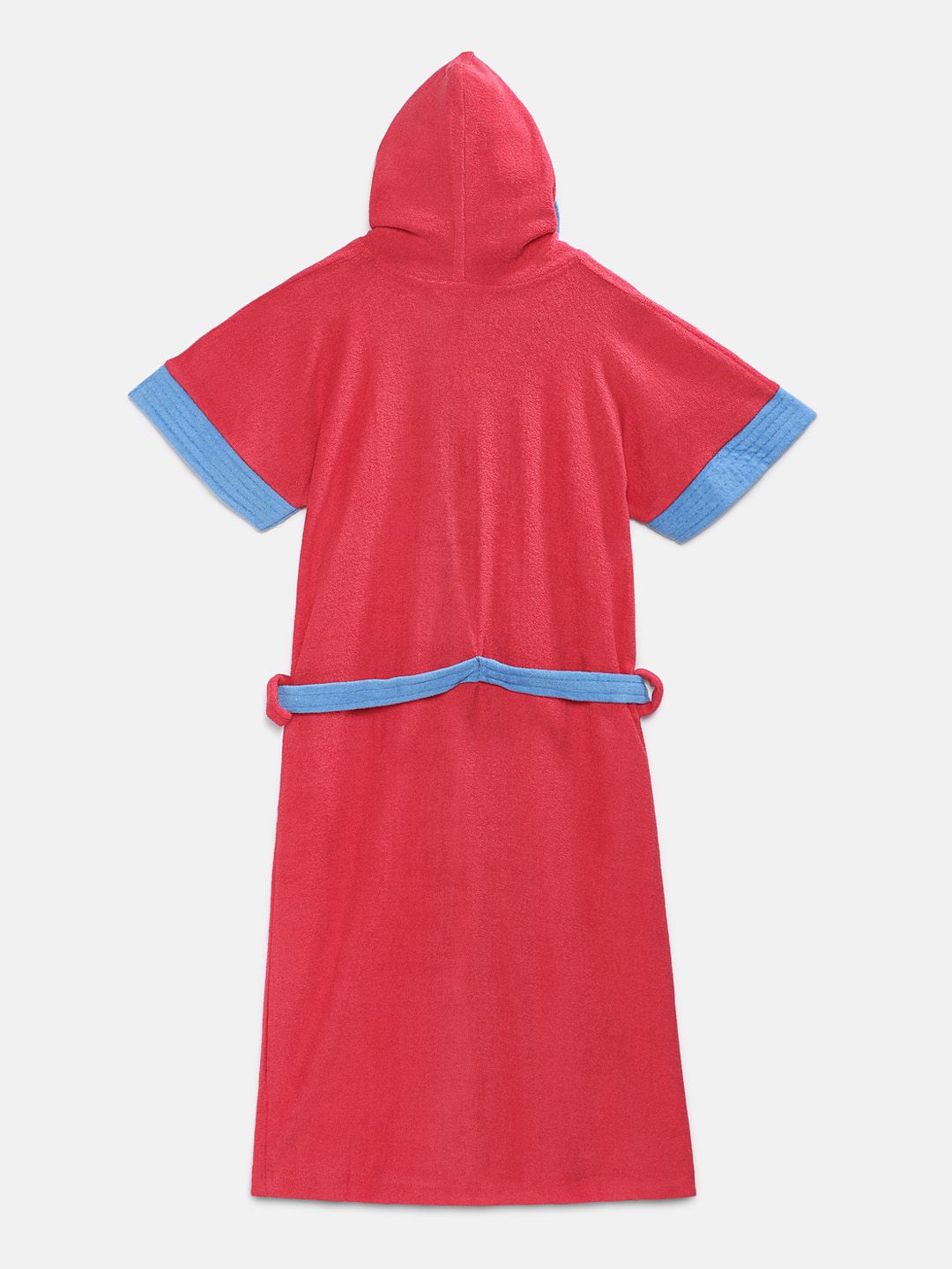 Sand Dune Boys Red & Blue Hooded Bathrobe (Image - 1)