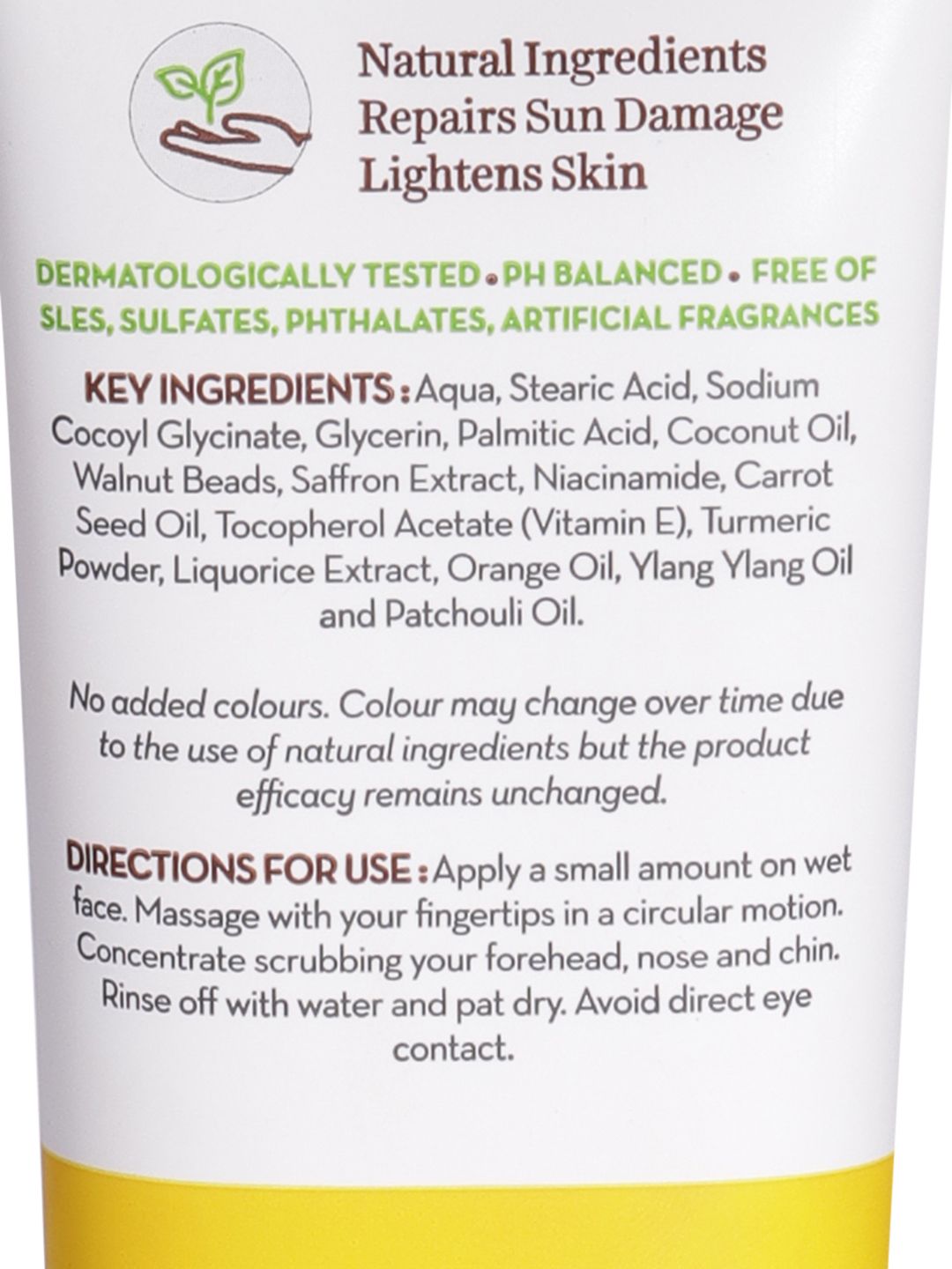 Mamaearth Unisex Ubtan Tan Removal Sustainable Face Wash 100 ml (Image - 2)