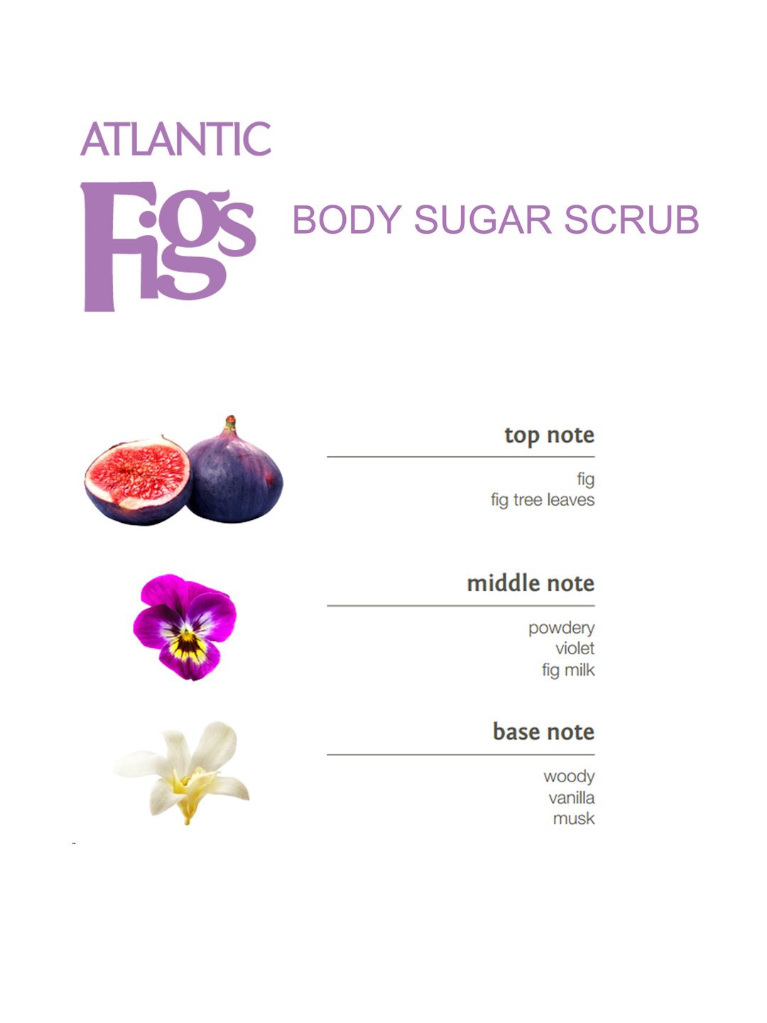 mades Unisex Body Resort Figs Atlantic Body Sugar Scrub 250 ml (Image - 1)