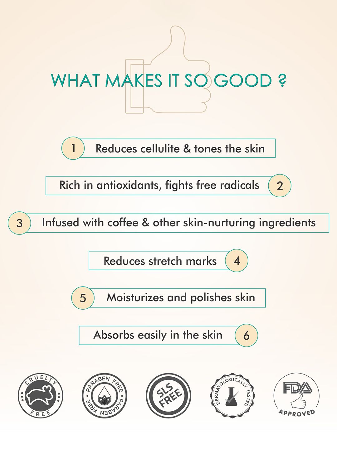 MCaffeine Unisex Naked & Raw Coffee Body Polishing Oil 100 ml (Image - 3)