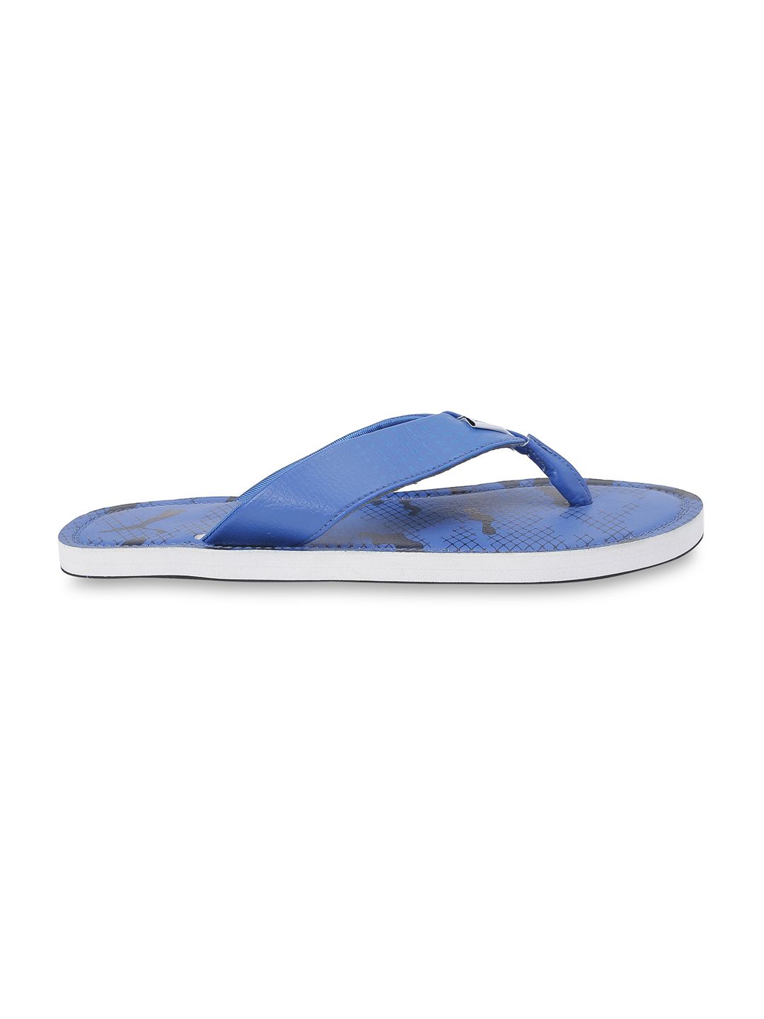 Puma Men Blue Printed Thong Flip-Flops (Image - 2)