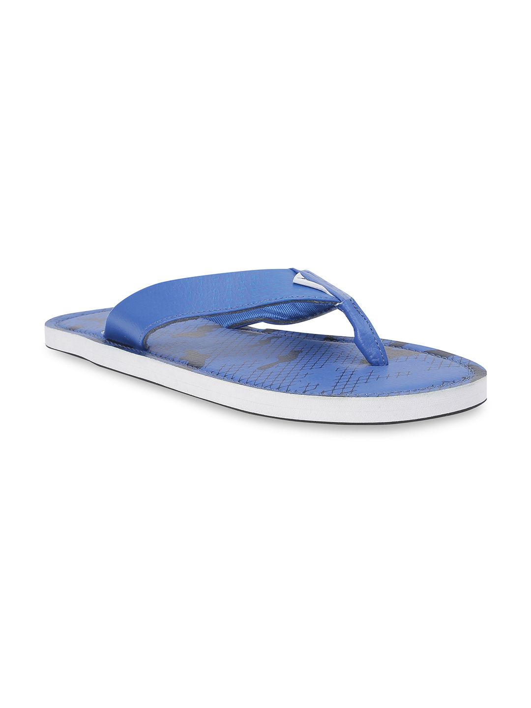 Puma Men Blue Printed Thong Flip-Flops (Image - 1)