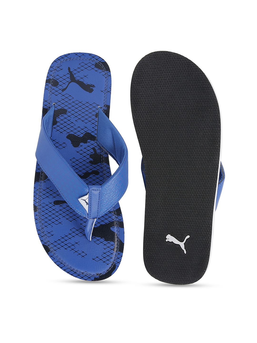 Puma Men Blue Printed Thong Flip-Flops (Image - 3)