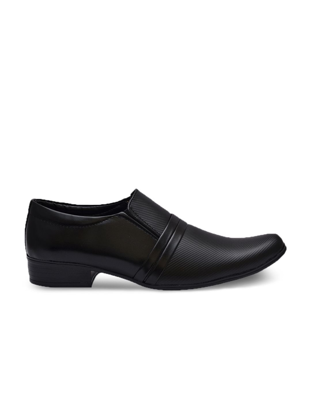 Sir Corbett Men Black Semiformal Shoes (Image - 2)