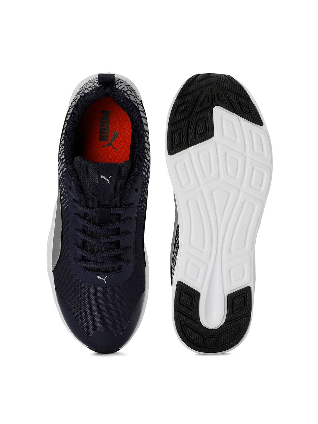 Puma Men Navy Blue Supernal NU 2 IDP Running Shoes (Image - 3)