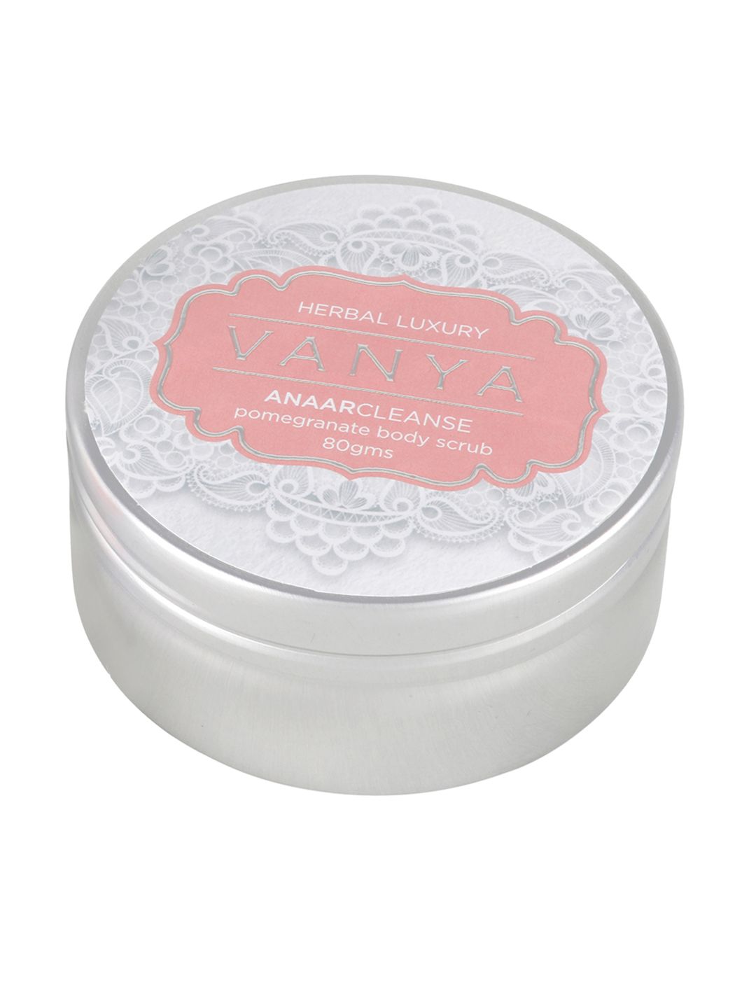HERBAL LUXURY VANYA Anaar Cleanse\u002F Pomegranate Body Scrub 80 g (Image - 1)