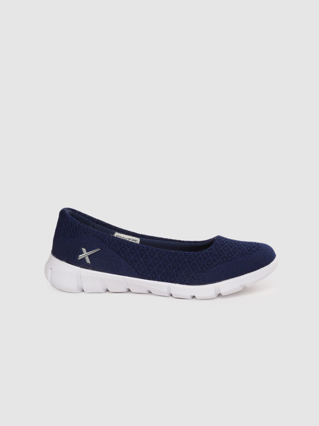 HRX by Hrithik Roshan Women Blue Mesh Walking Shoes (Image - 2)