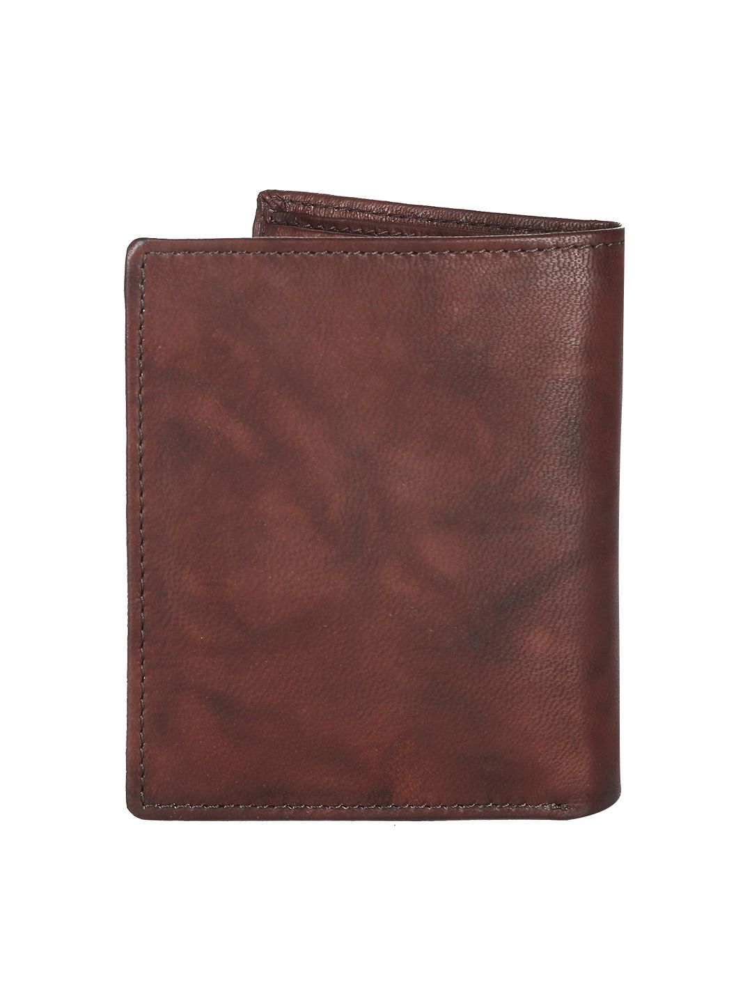 WildHorn Unisex Brown Genuine Leather Wallet (Image - 1)