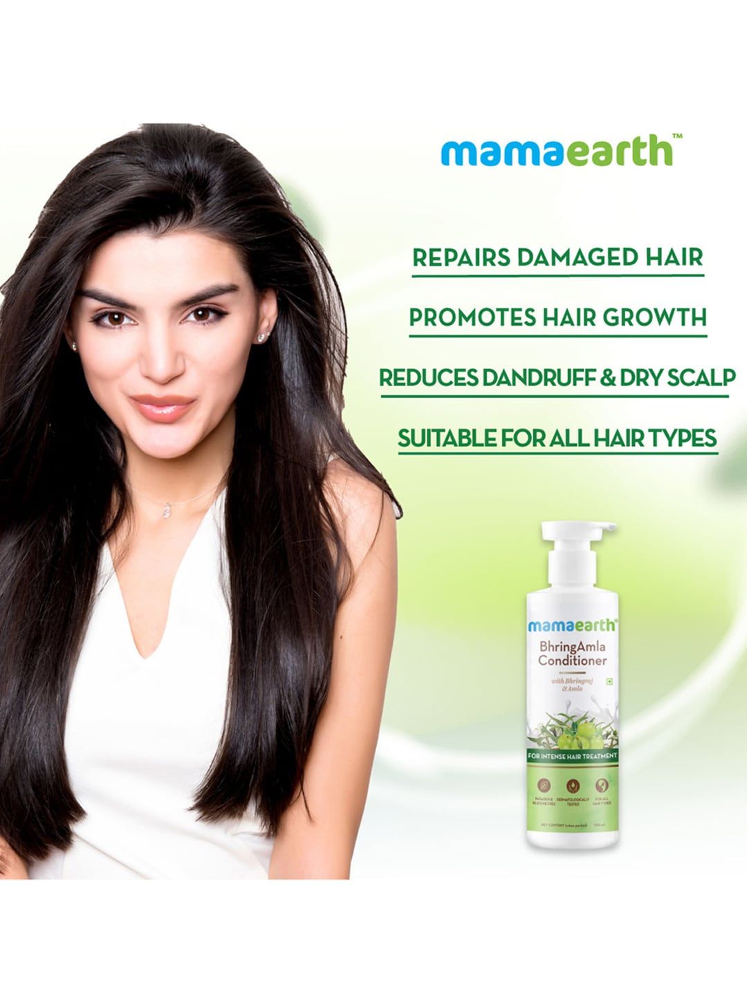Mamaearth BhringAmla Shampoo with Bhringraj & Amla 250 ml (Image - 2)