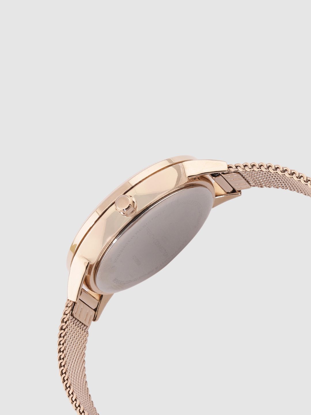 French Connection Women Rose Gold Analogue Watch FC150RGM (Image - 1)