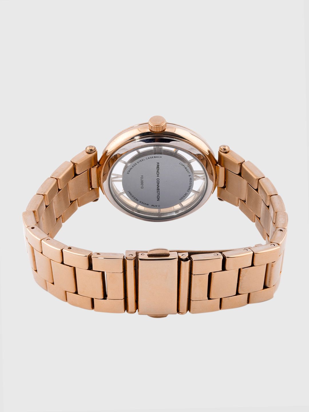 French Connection Women Rose Gold Analogue Watch FCL0001A (Image - 2)