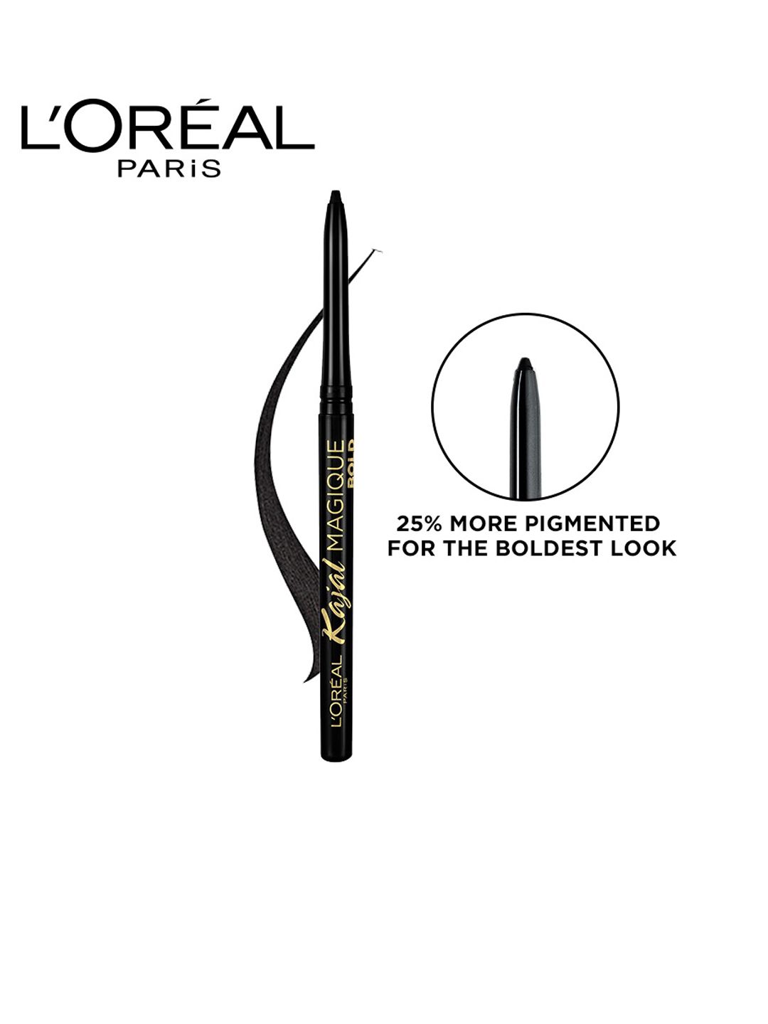 LOreal Paris Magique Bold Kajal - Black 0.35 g (Image - 3)