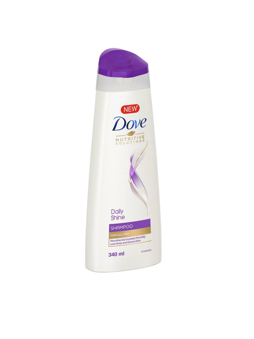 Dove Unisex Hair Therapy Daily Shine Shampoo 340 ml (Image - 1)