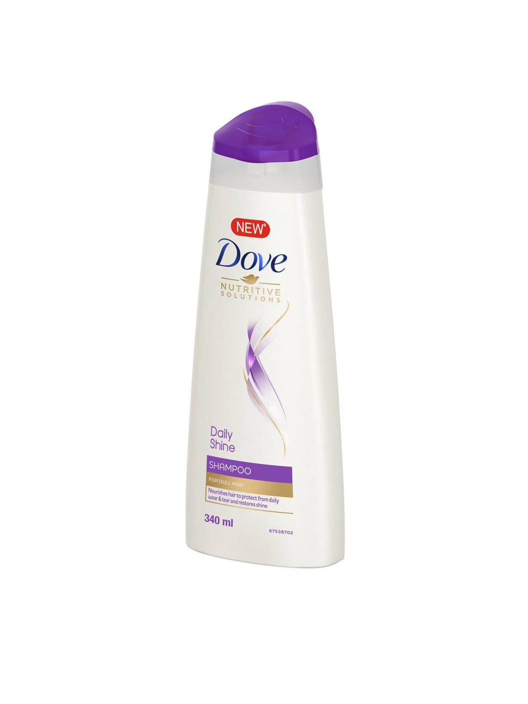 Dove Unisex Hair Therapy Daily Shine Shampoo 340 ml (Image - 2)