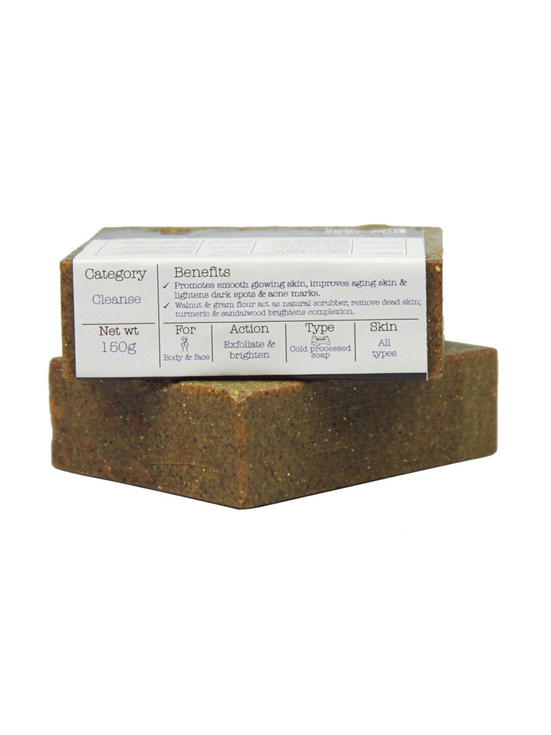 Soulflower Sustainable Unisex Pack of 2 Cleansing Sandalwood Soaps (Image - 2)