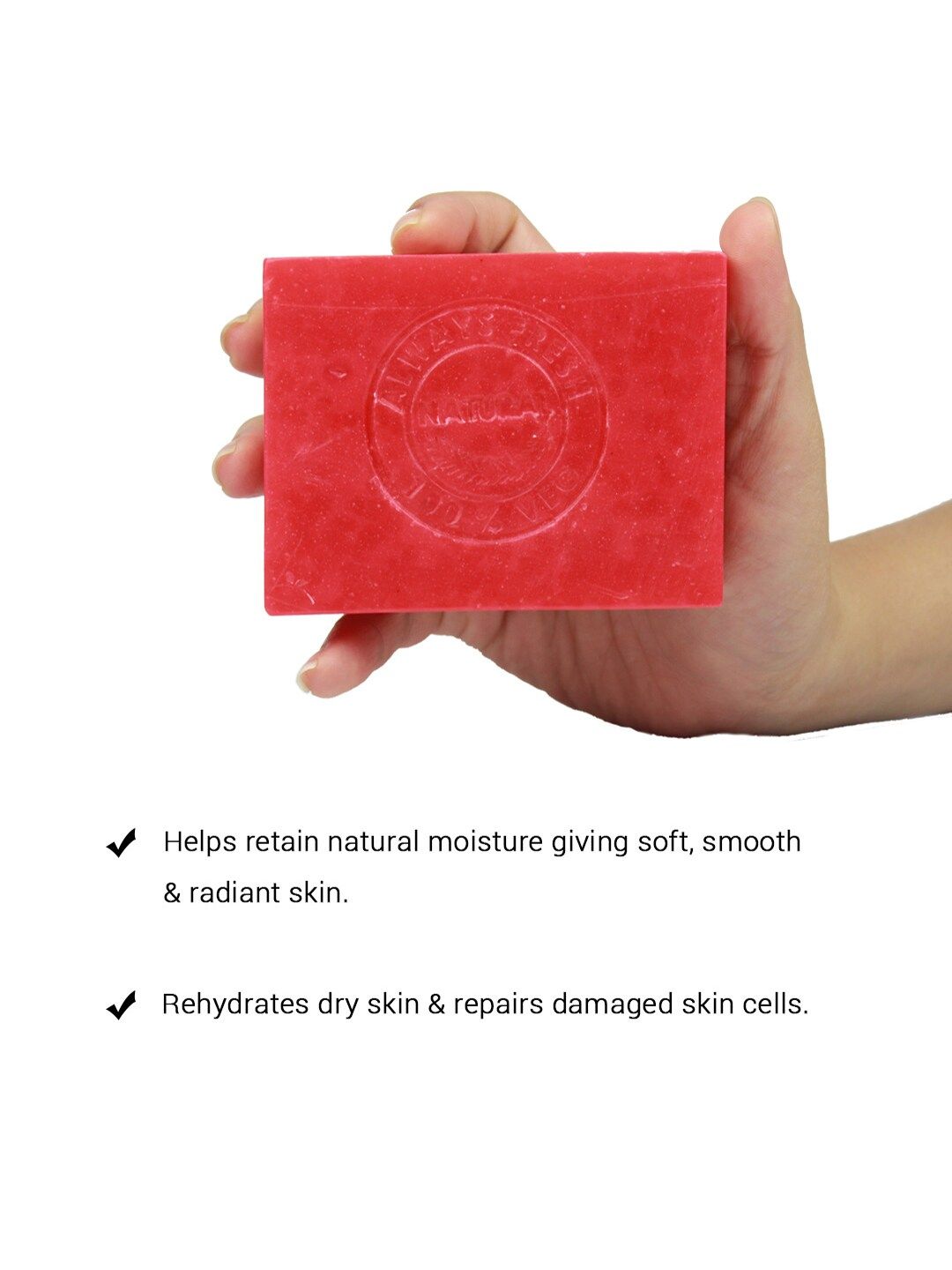 Soulflower Sustainable Unisex Pack of 2 Sweet Rose Soaps (Image - 3)