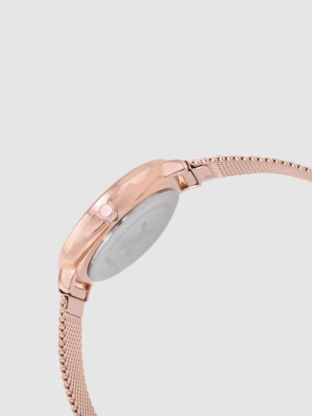 Daniel Klein Women White & Rose Gold-Toned Analogue Watch DK11540-3 (Image - 1)