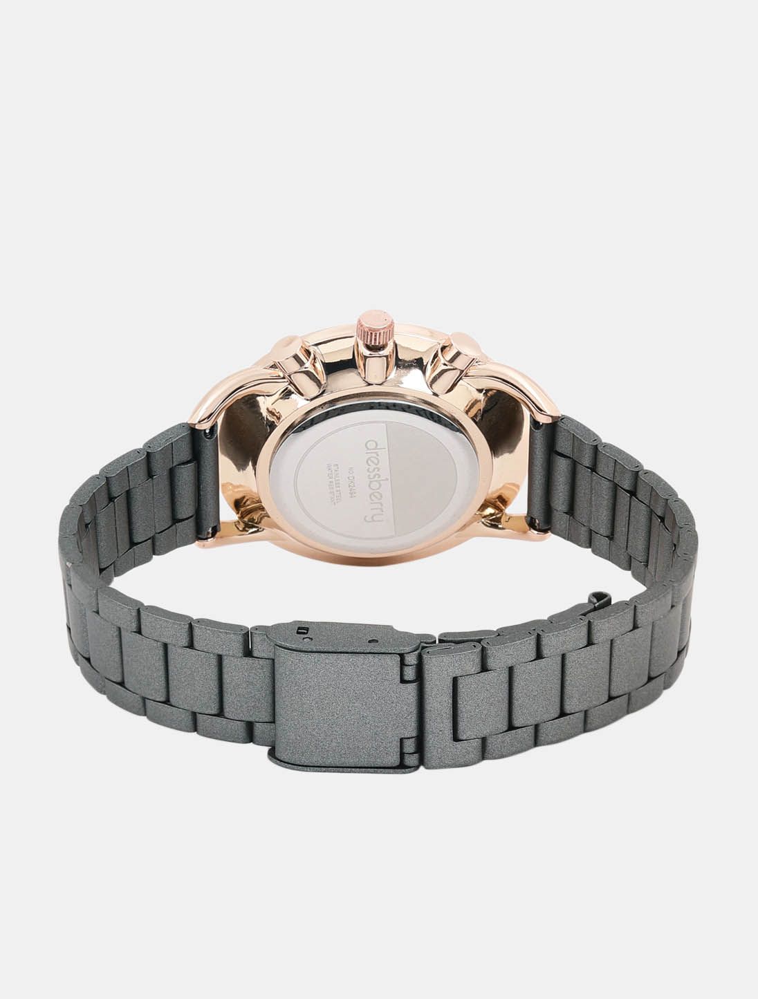 DressBerry Women Grey Analogue Watch (Image - 3)