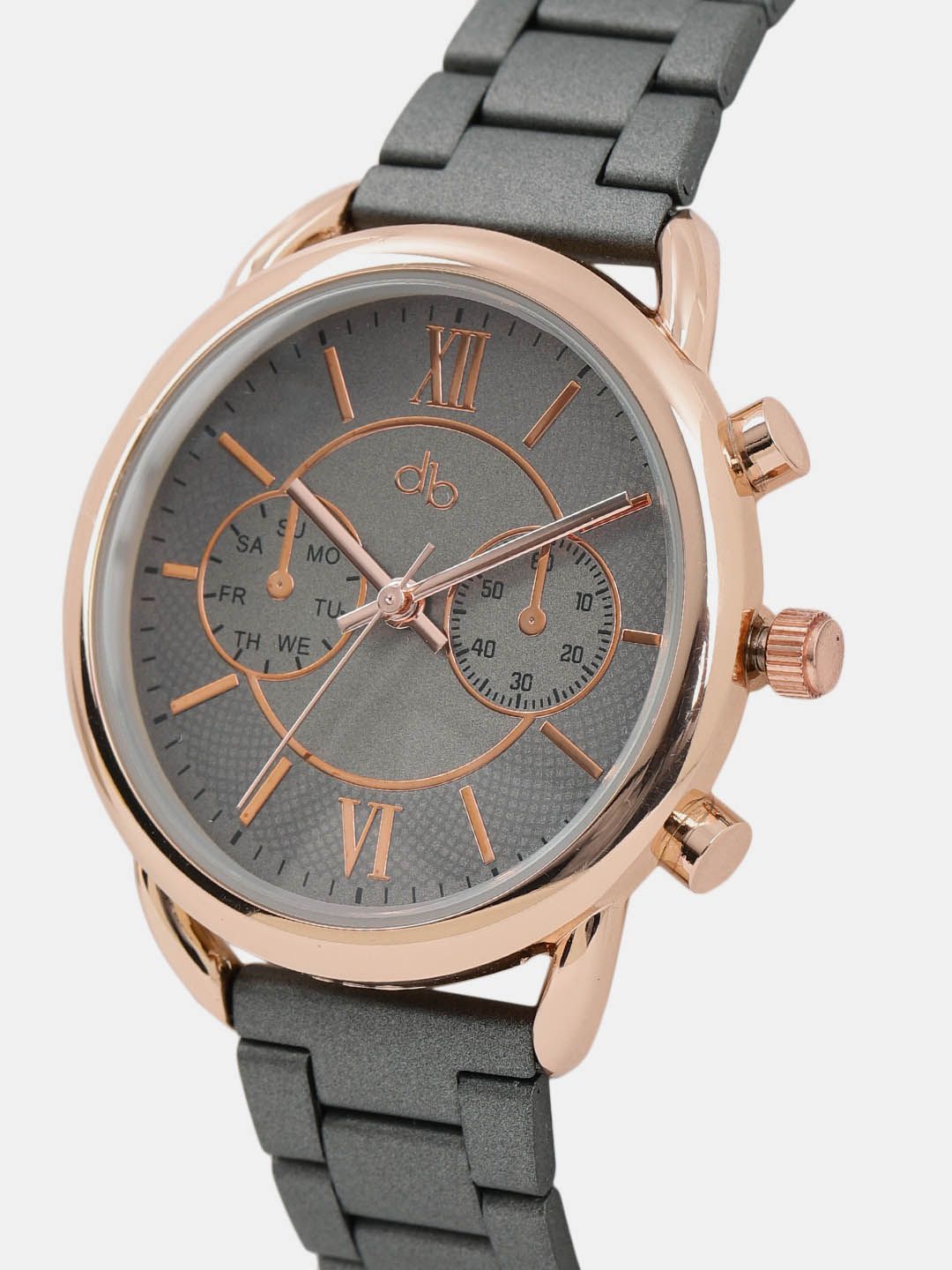 DressBerry Women Grey Analogue Watch (Image - 1)