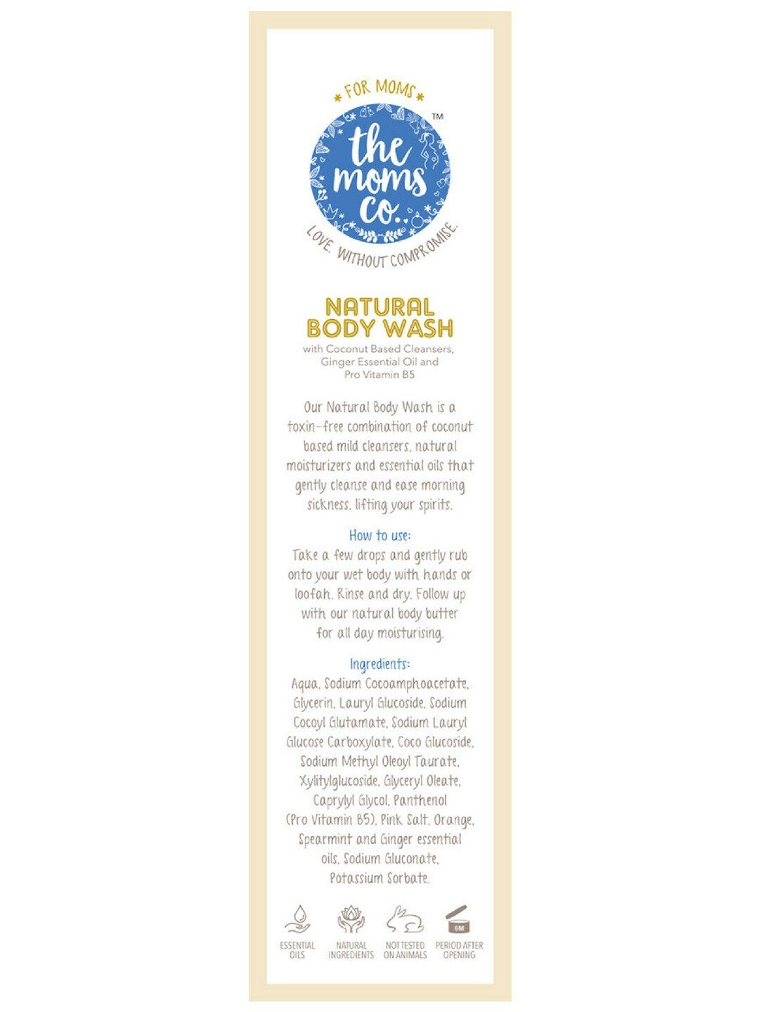 The Moms Co. Sustainable Natural Body Wash (Image - 1)
