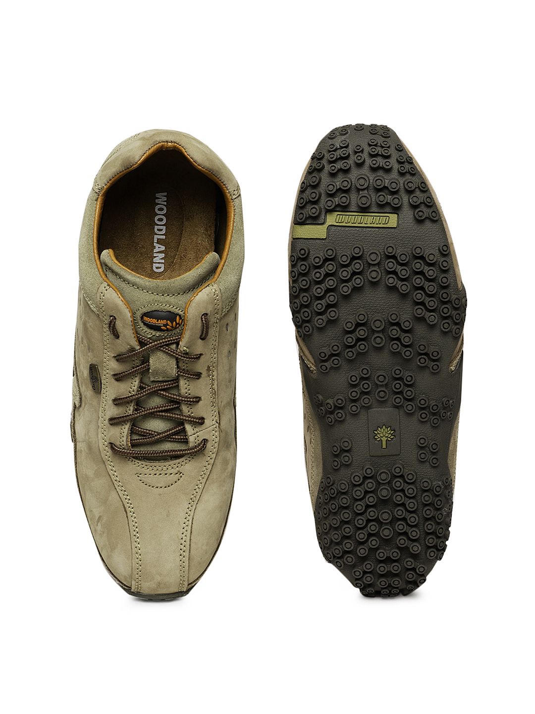 Woodland Men GC  Khaki Sneakers (Image - 3)