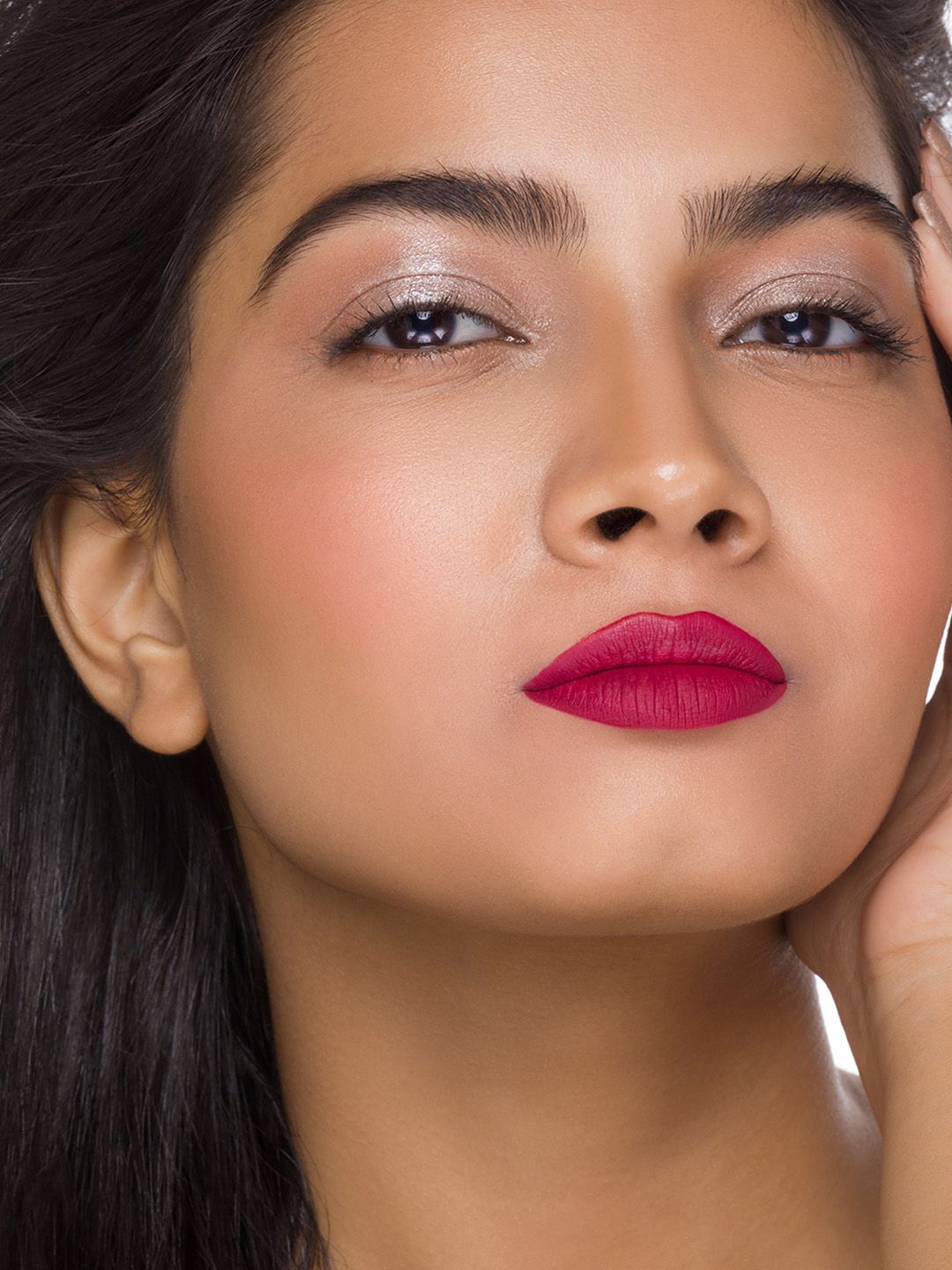 SUGAR Cosmetics Smudge Me Not Liquid Lipstick 51 Fine Wine 4.5 ml (Image - 3)
