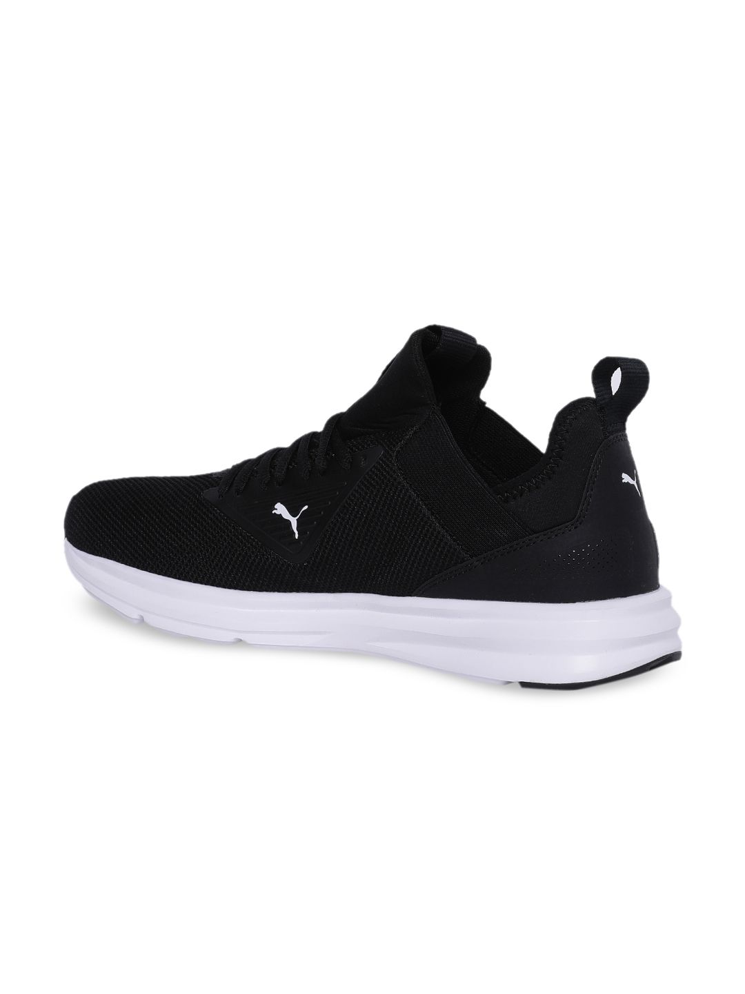 Puma Men Black Enzo Beta Mid Top Running Shoes (Image - 1)