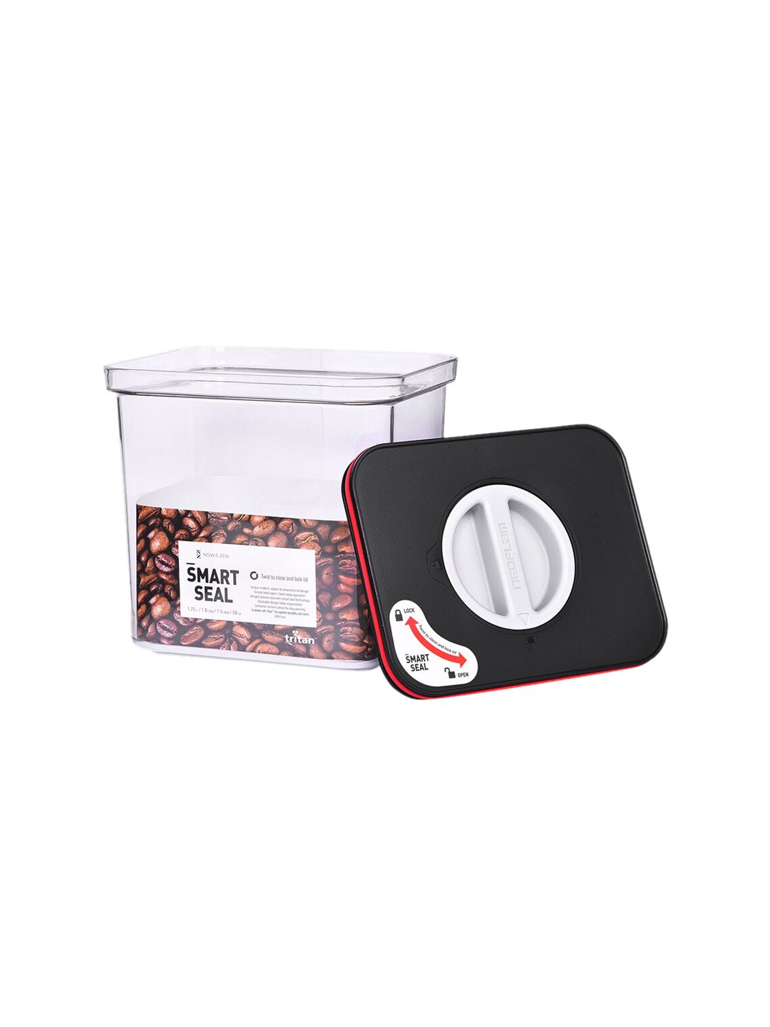 NOW & ZEN Transparent Solid Food Storage Container (Image - 2)