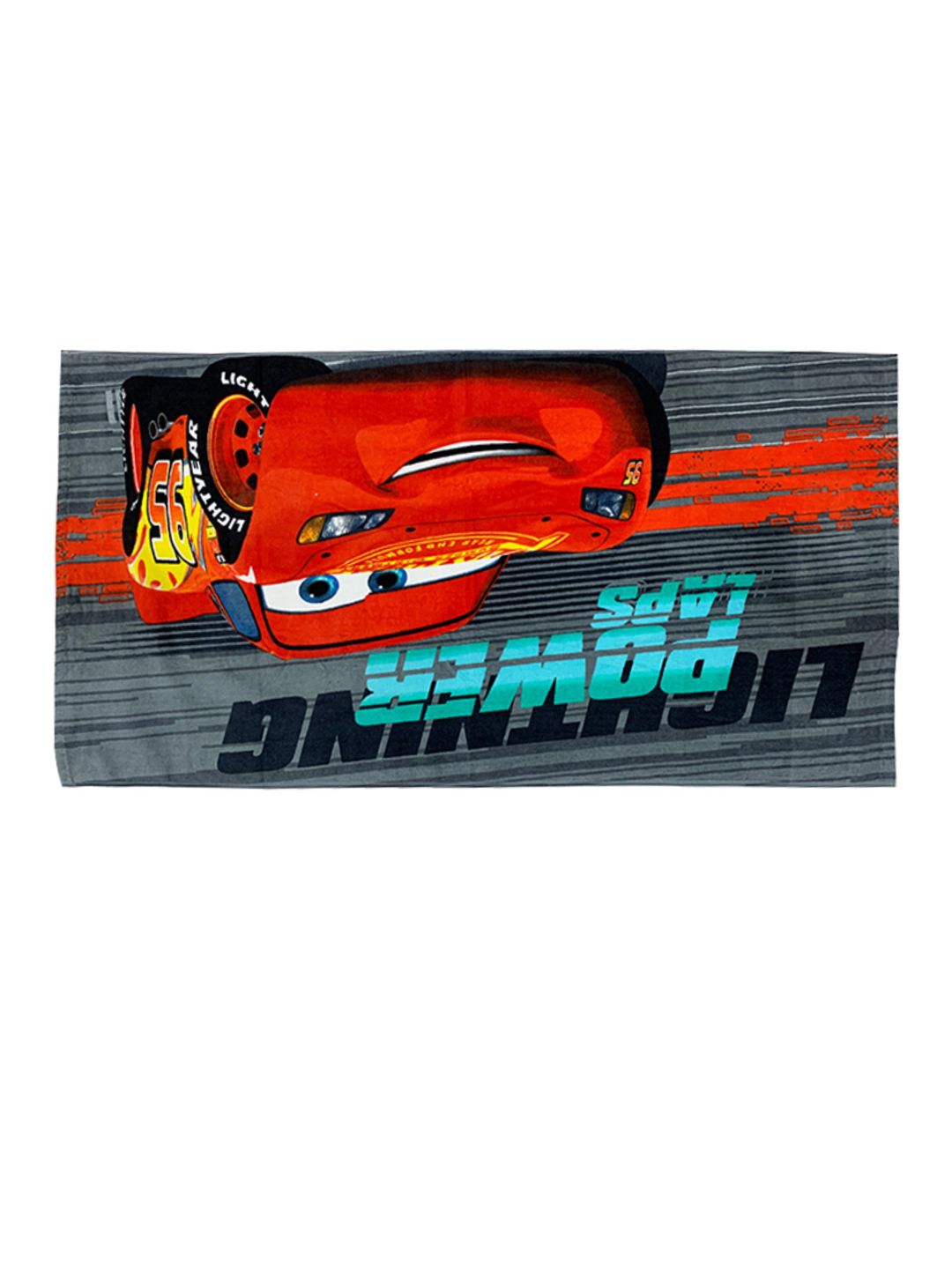 Disney Unisex Kids Blue & Red Printed 350 GSM Athom Trendz Disney Cars Bath Towel (Image - 2)