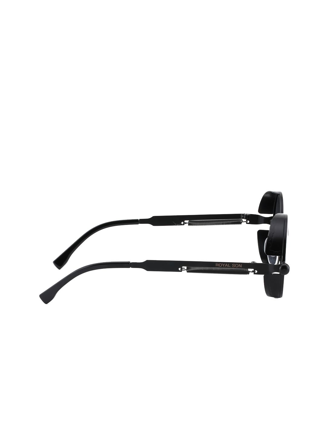 ROYAL SON Unisex Round Polarised & UV Protected Sunglasses CHI0084-C2 (Image - 2)