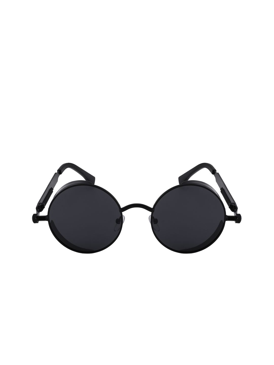 ROYAL SON Unisex Round Polarised & UV Protected Sunglasses CHI0084-C2 (Image - 1)