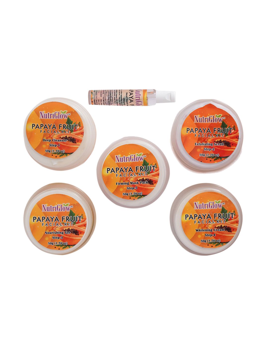NutriGlow Unisex Papaya Fruit Facial Kit (Image - 1)