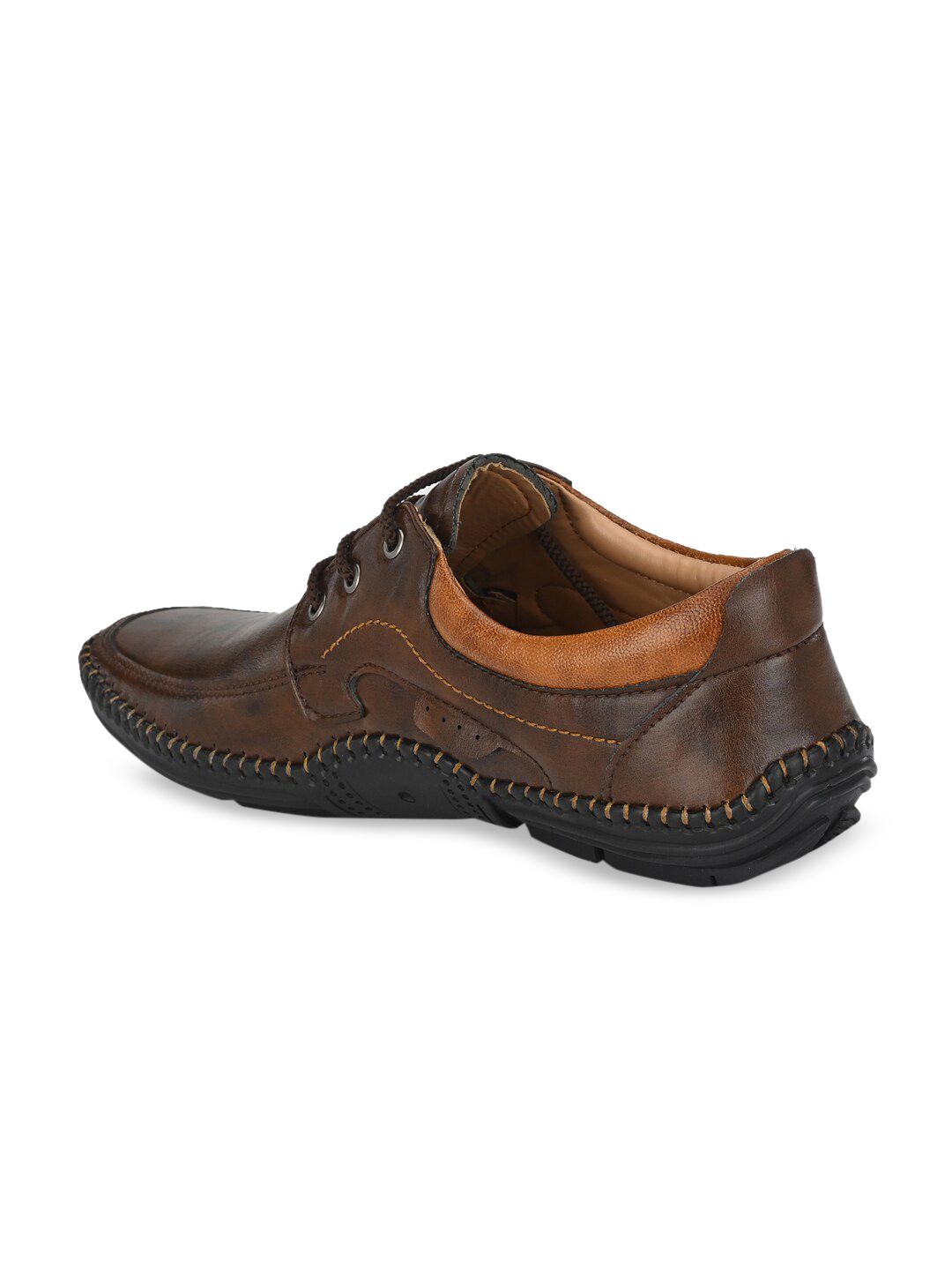 Mactree Men Black Solid Formal Derbys (Image - 1)