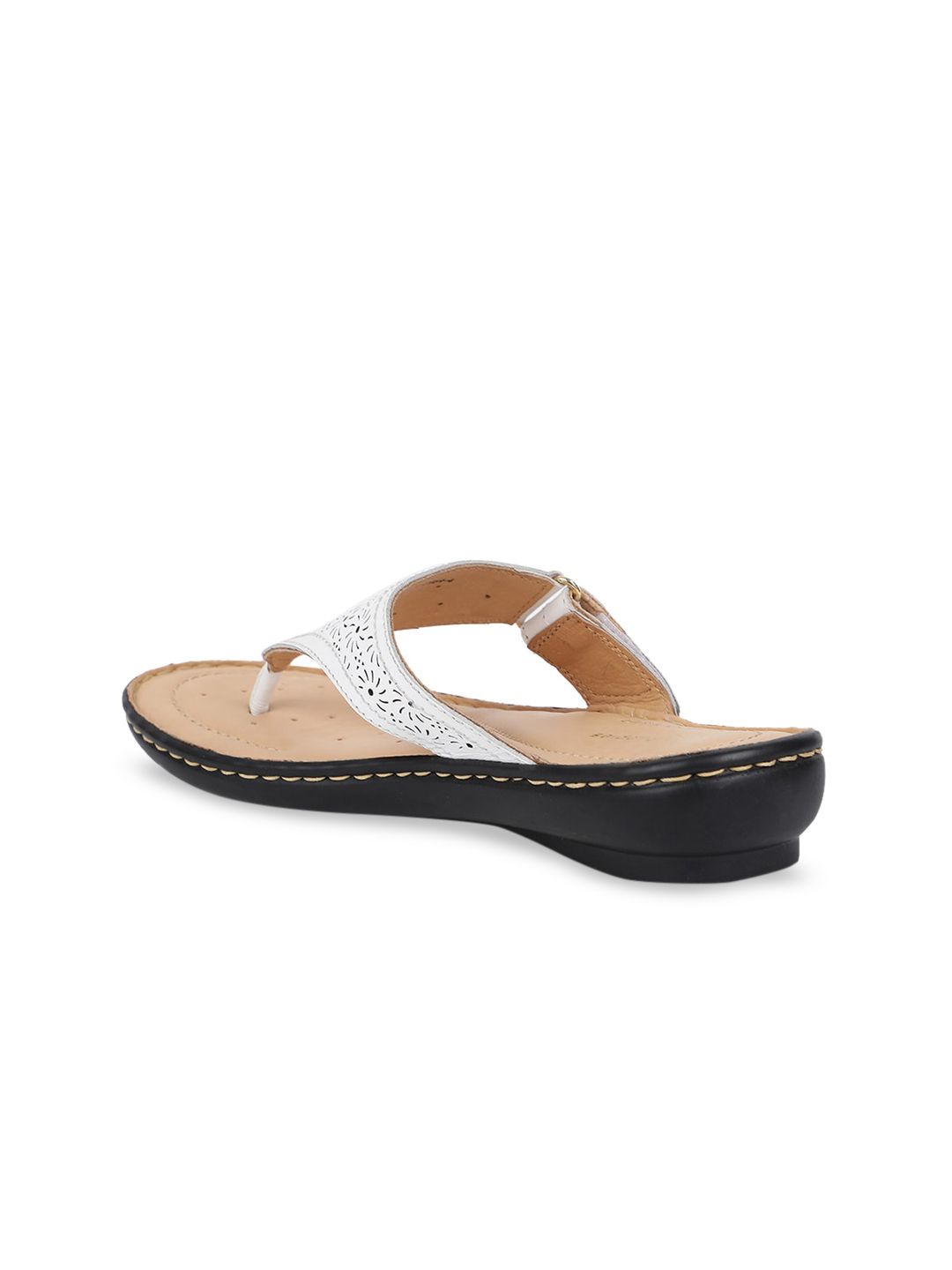 Hush Puppies Women White Sandals (Image - 1)