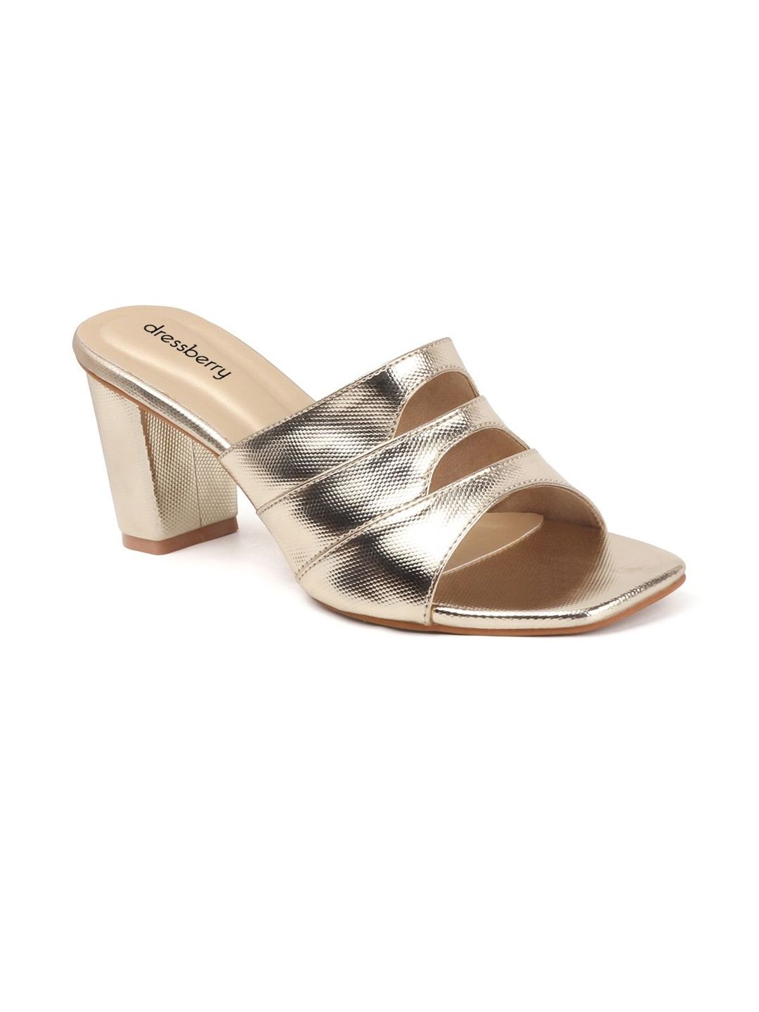 Open Toe Block Heels