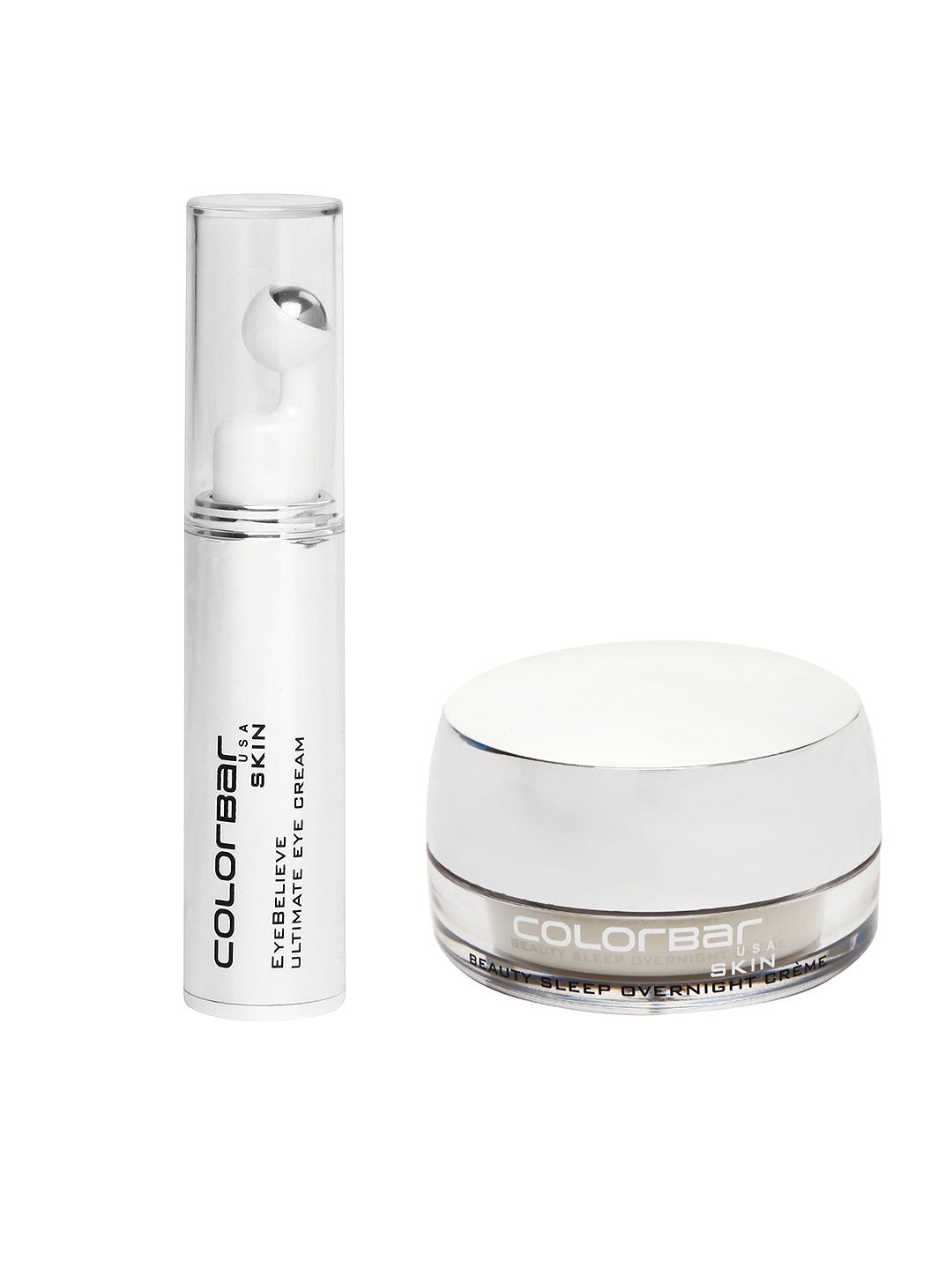 Colorbar Skin Beauty Sleep Overnight Cream & Ultimate Eye Cream image.