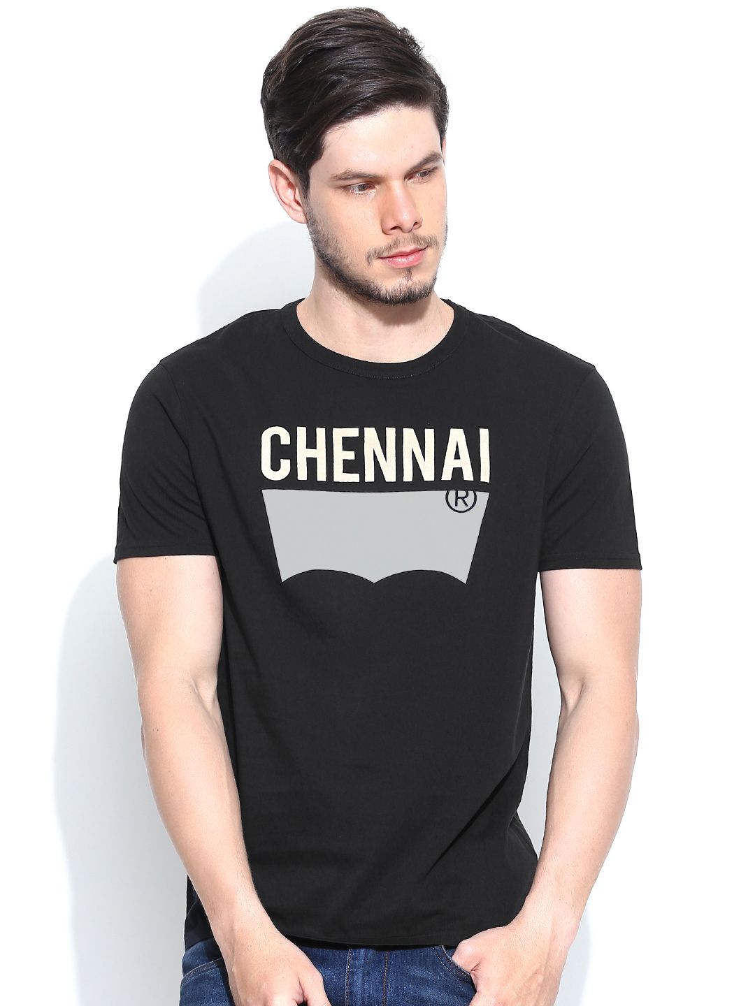 levis t shirts flipkart