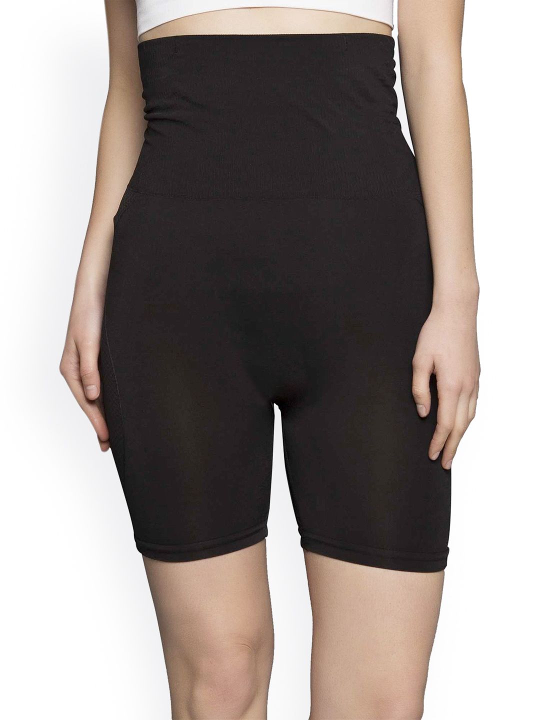 Clovia Black Tummy & Thigh Cover Shapewear SW0007J13S-picture-15