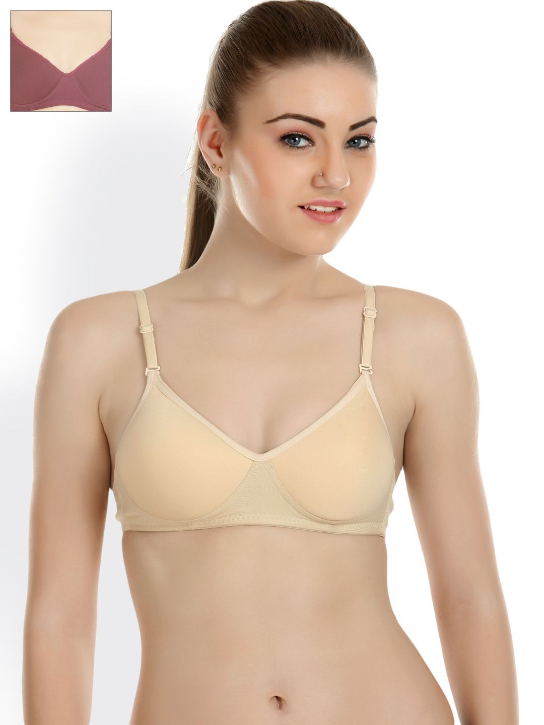 Tweens Pack of 2 Padded T-shirt Bras TW-1301