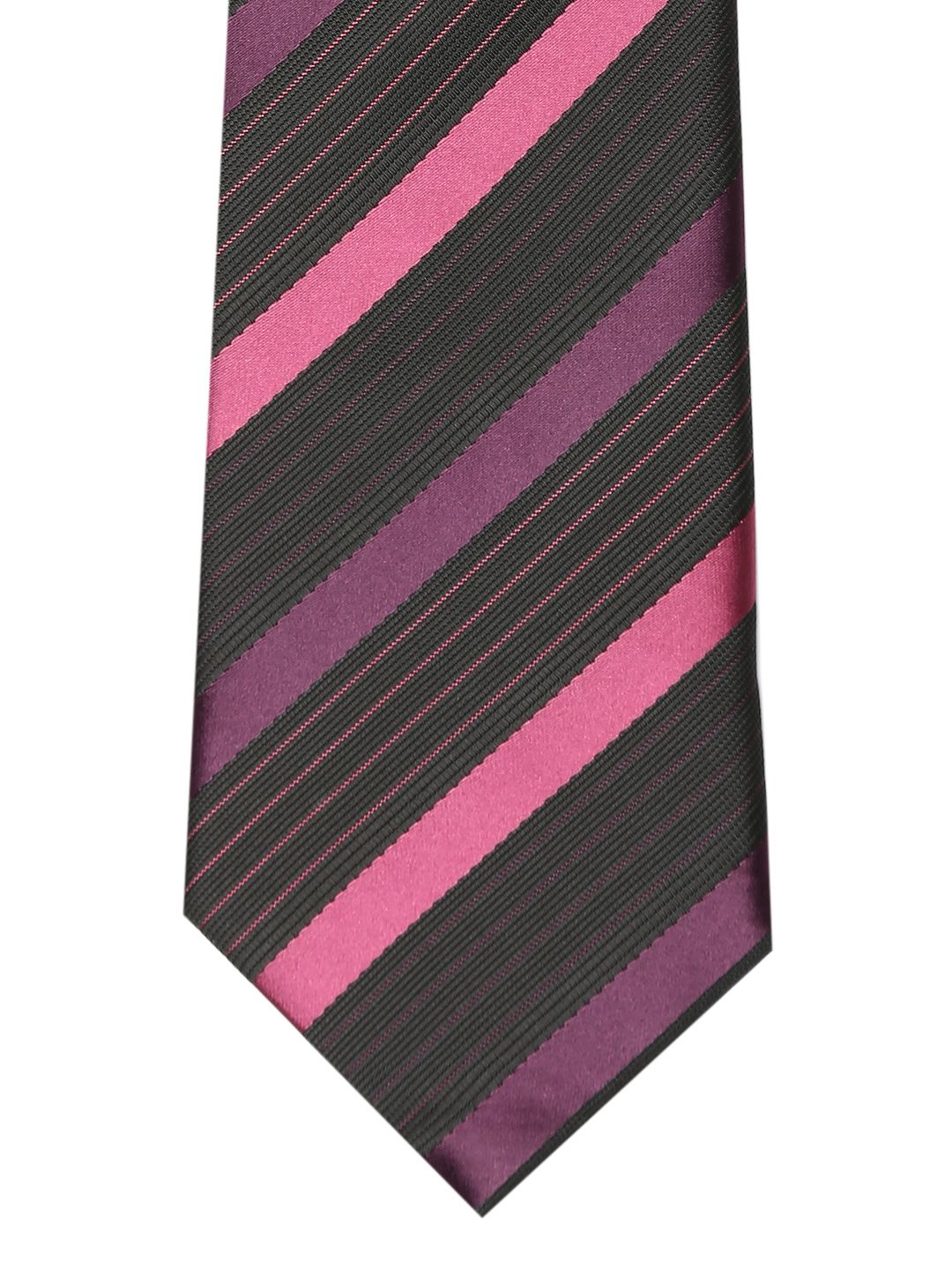 Alvaro Castagnino Black & Pink Striped Tie-picture-38