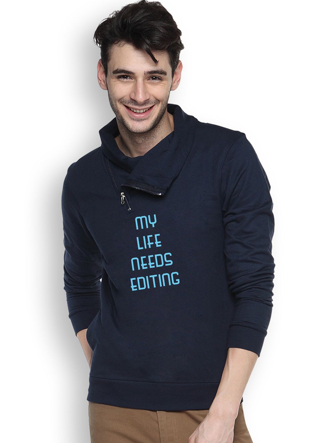 cahoot Campus Sutra Navy Printed Sweatshirt-picture-47